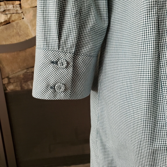 🆕Anne Klein Cotton Checkered pattern 3/4 sleeves Tunic Dresses - Picture 8 of 16